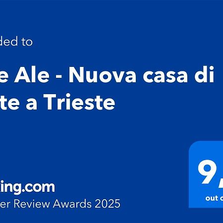 Due Ale - Nuova Casa Di Corte A Трієст Екстер'єр фото